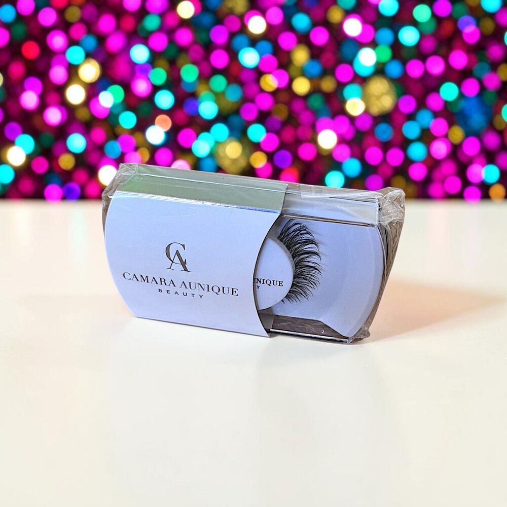 Camara Aunique Beauty Mary Lash Faux Mink Lashes Black Natural NEW IN BOX